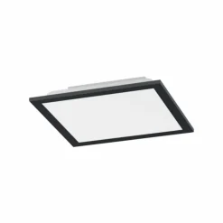 Luminaires Leuchten Direkt Éclairage Led|Plafonnier Leuchten-Direkt FLAT LED Noir, 1 lumière, Télécommandes