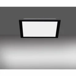 Luminaires Leuchten Direkt Éclairage Led|Plafonnier Leuchten-Direkt FLAT LED Noir, 1 lumière, Télécommandes
