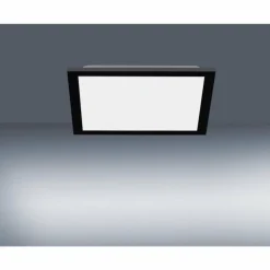Luminaires Leuchten Direkt Éclairage Led|Plafonnier Leuchten-Direkt FLAT LED Noir, 1 lumière, Télécommandes