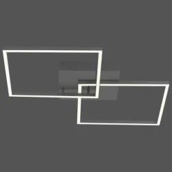 Luminaires Leuchten Direkt Éclairage Led|Plafonnier Leuchten-Direkt IVEN LED Noir, 2 lumières, Télécommandes