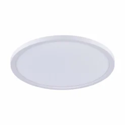 Luminaires Leuchten Direkt Éclairage Led|Plafonnier Leuchten-Direkt FLAT LED Blanc, 1 lumière, Télécommandes