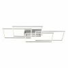 Luminaires Leuchten Direkt Éclairage Led|Plafonnier Leuchten-Direkt IVEN LED Nickel mat, 4 lumières, Télécommandes