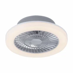 Luminaires Leuchten Direkt Éclairage Led|Plafonnier Leuchten-Direkt LEONARD LED Nickel mat, 1 lumière