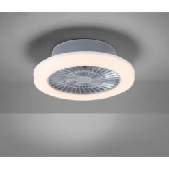 Luminaires Leuchten Direkt Éclairage Led|Plafonnier Leuchten-Direkt LEONARD LED Nickel mat, 1 lumière