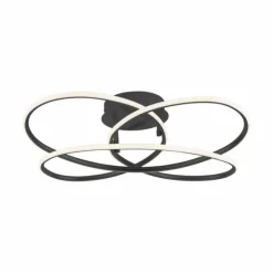 Luminaires Leuchten Direkt Éclairage Led|Plafonnier Leuchten-Direkt NODE LED Noir, 1 lumière