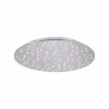Luminaires Leuchten Direkt Éclairage Led|Plafonnier Leuchten-Direkt SPARKLE LED Nickel mat, 1 lumière, Télécommandes