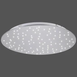 Luminaires Leuchten Direkt Éclairage Led|Plafonnier Leuchten-Direkt SPARKLE LED Nickel mat, 1 lumière, Télécommandes