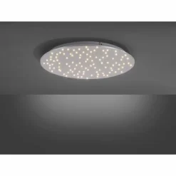 Luminaires Leuchten Direkt Éclairage Led|Plafonnier Leuchten-Direkt SPARKLE LED Nickel mat, 1 lumière, Télécommandes