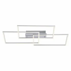 Luminaires Leuchten Direkt Éclairage Led|Plafonnier Leuchten-Direkt IVEN LED Nickel mat, 3 lumières