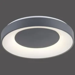 Luminaires Leuchten Direkt Éclairage Led|Plafonnier Leuchten-Direkt ANIKA LED Anthracite, 1 lumière, Télécommandes