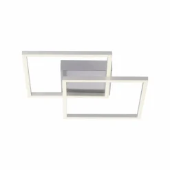 Luminaires Leuchten Direkt Éclairage Led|Plafonnier Leuchten-Direkt IVEN LED Nickel mat, 2 lumières