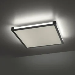 Luminaires Leuchten Direkt Éclairage Led|Plafonnier Leuchten-Direkt MARIO LED Noir, 1 lumière, Télécommandes, Changeur de couleurs