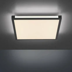Luminaires Leuchten Direkt Éclairage Led|Plafonnier Leuchten-Direkt MARIO LED Noir, 1 lumière, Télécommandes, Changeur de couleurs