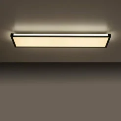 Luminaires Leuchten Direkt Éclairage Led|Plafonnier Leuchten-Direkt MARIO LED Noir, 1 lumière, Télécommandes, Changeur de couleurs