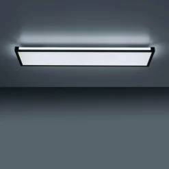 Luminaires Leuchten Direkt Éclairage Led|Plafonnier Leuchten-Direkt MARIO LED Noir, 1 lumière, Télécommandes, Changeur de couleurs