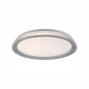 Luminaires Leuchten Direkt Éclairage Led|Plafonnier Leuchten-Direkt KARI LED Argenté, 1 lumière