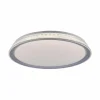 Luminaires Leuchten Direkt Éclairage Led|Plafonnier Leuchten-Direkt KARI LED Argenté, 1 lumière