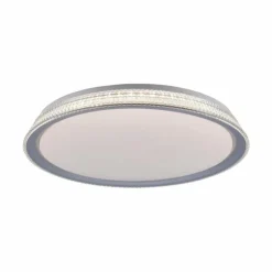 Luminaires Leuchten Direkt Éclairage Led|Plafonnier Leuchten-Direkt KARI LED Argenté, 1 lumière