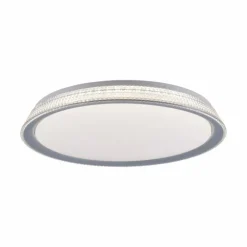 Luminaires Leuchten Direkt Éclairage Led|Plafonnier Leuchten-Direkt KARI LED Argenté, 1 lumière