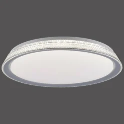 Luminaires Leuchten Direkt Éclairage Led|Plafonnier Leuchten-Direkt KARI LED Argenté, 1 lumière