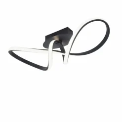 Luminaires Leuchten Direkt Éclairage Led|Plafonnier Leuchten-Direkt MARIA LED Noir, 1 lumière