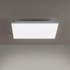 Luminaires Leuchten Direkt Éclairage Led|Plafonnier Leuchten-Direkt GUSTAV LED Blanc, 1 lumière, Télécommandes, Changeur de couleurs