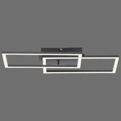 Luminaires Leuchten Direkt Éclairage Led|Plafonnier Leuchten-Direkt IVEN LED Noir, 1 lumière
