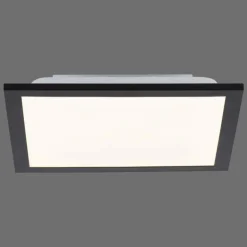Luminaires Leuchten Direkt Éclairage Led|Plafonnier Leuchten-Direkt FLAT LED Noir, 1 lumière