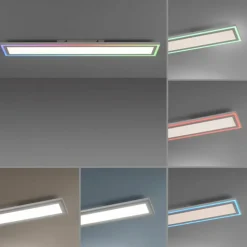 Luminaires Leuchten Direkt Éclairage Led|Plafonnier Leuchten-Direkt EDGING LED Blanc, 1 lumière, Télécommandes