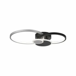 Luminaires Leuchten Direkt Éclairage Led|Plafonnier Leuchten-Direkt PAPILON LED Noir, 1 lumière