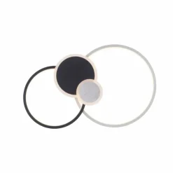 Luminaires Leuchten Direkt Éclairage Led|Plafonnier Leuchten-Direkt PAPILON LED Noir, 1 lumière
