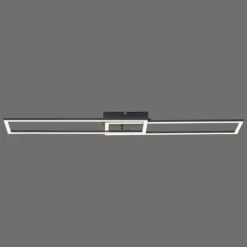 Luminaires Leuchten Direkt Éclairage Led|Plafonnier Leuchten-Direkt IVEN LED Noir, 1 lumière, Télécommandes