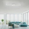 Luminaires Leuchten Direkt Éclairage Led|Plafonnier Leuchten-Direkt IVEN LED Acier brossé, 1 lumière