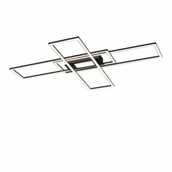 Luminaires Leuchten Direkt Éclairage Led|Plafonnier Leuchten-Direkt ASMIN LED Noir, 1 lumière, Télécommandes