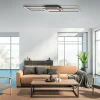 Luminaires Leuchten Direkt Éclairage Led|Plafonnier Leuchten-Direkt ASMIN LED Noir, 1 lumière