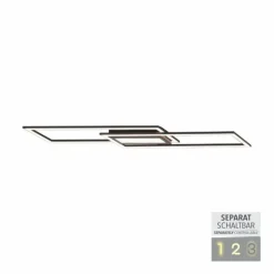 Luminaires Leuchten Direkt Éclairage Led|Plafonnier Leuchten-Direkt ASMIN LED Noir, 1 lumière