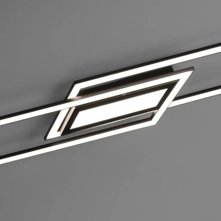 Luminaires Leuchten Direkt Éclairage Led|Plafonnier Leuchten-Direkt ASMIN LED Noir, 1 lumière