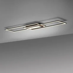 Luminaires Leuchten Direkt Éclairage Led|Plafonnier Leuchten-Direkt ASMIN LED Noir, 1 lumière