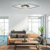 Luminaires Leuchten Direkt Éclairage Led|Plafonnier Leuchten-Direkt ASMIN LED Noir, 1 lumière