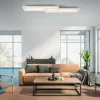 Luminaires Leuchten Direkt Éclairage Led|Plafonnier Leuchten-Direkt EDGING LED Blanc, 1 lumière, Télécommandes