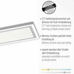 Luminaires Leuchten Direkt Éclairage Led|Plafonnier Leuchten-Direkt EDGING LED Blanc, 1 lumière, Télécommandes