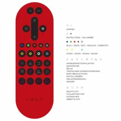 Plafonnier Leuchten-Direkt LOLAsmart-LENI LED Argenté, 1 lumière, Télécommandes, Changeur de couleurs