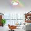 Luminaires Leuchten Direkt Éclairage Led|Plafonnier Leuchten-Direkt SPHERIC LED Blanc, 2 lumières, Télécommandes, Changeur de couleurs
