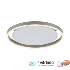 Luminaires Leuchten Direkt Éclairage Led|Plafonnier Leuchten-Direkt RITUS LED Aluminium, 1 lumière