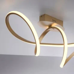 Luminaires Leuchten Direkt Éclairage Led|Plafonnier Leuchten-Direkt MARIA LED Laiton, 1 lumière