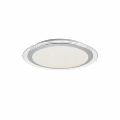 Luminaires Leuchten Direkt Éclairage Led|Plafonnier Leuchten-Direkt CYBA LED Argenté, 2 lumières, Télécommandes, Changeur de couleurs