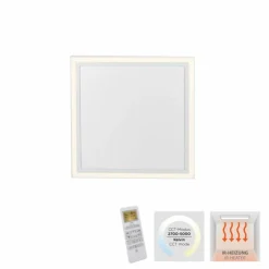 Luminaires Leuchten Direkt Éclairage Led|Plafonnier Leuchten-Direkt BEROA LED Blanc, 1 lumière, Télécommandes