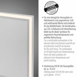 Luminaires Leuchten Direkt Éclairage Led|Plafonnier Leuchten-Direkt BEROA LED Blanc, 1 lumière, Télécommandes