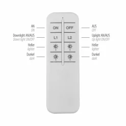 Luminaires Leuchten Direkt Éclairage Led|Plafonnier Leuchten-Direkt LILLUTI LED Argenté, 2 lumières, Télécommandes