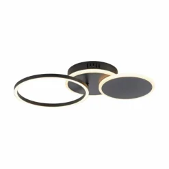 Luminaires Leuchten Direkt Éclairage Led|Plafonnier Leuchten-Direkt SEVENT LED Noir, 1 lumière